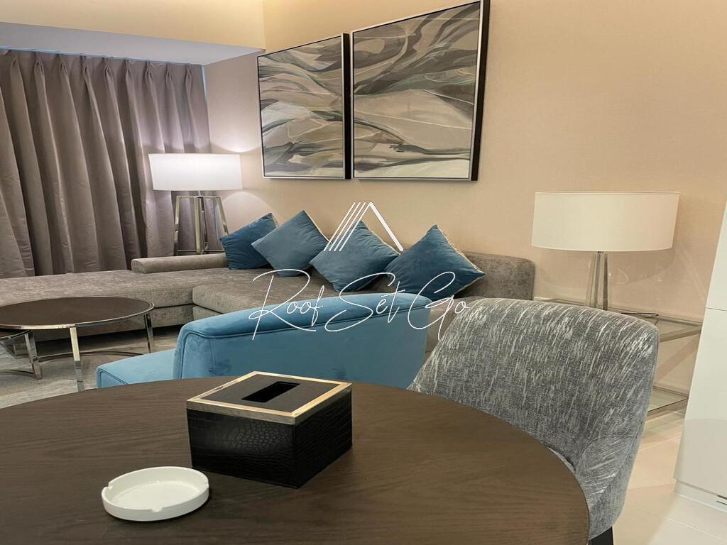 RoofSetGo-property-Dubai-Aykon City Tower B  | Burj Khalifa view | High floor