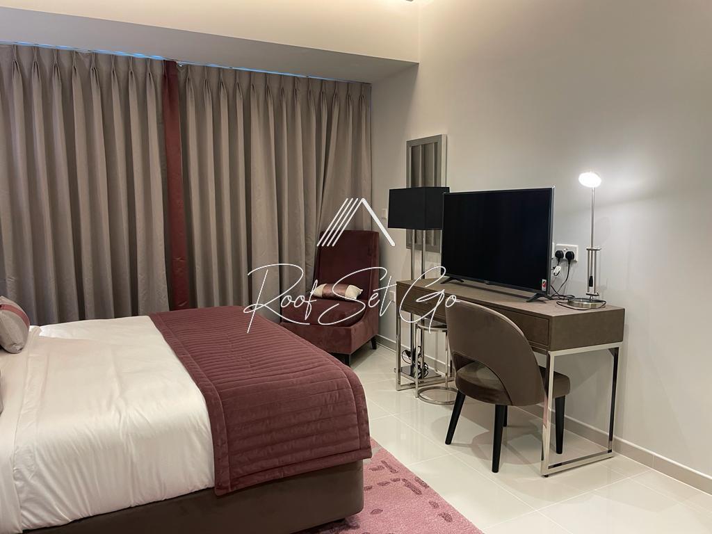 RoofSetGo-property-Dubai-Aykon City Tower B  | Burj Khalifa view | High floor