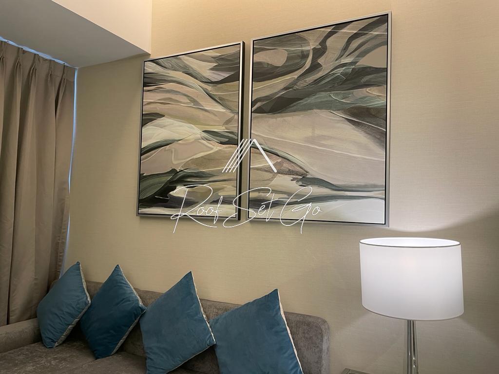 RoofSetGo-property-Dubai-Aykon City Tower B  | Burj Khalifa view | High floor