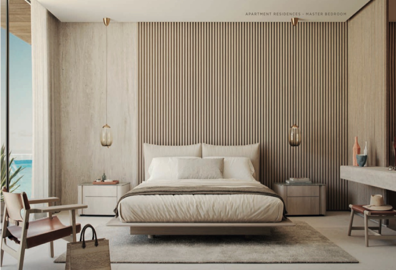 lush landscaped terraces