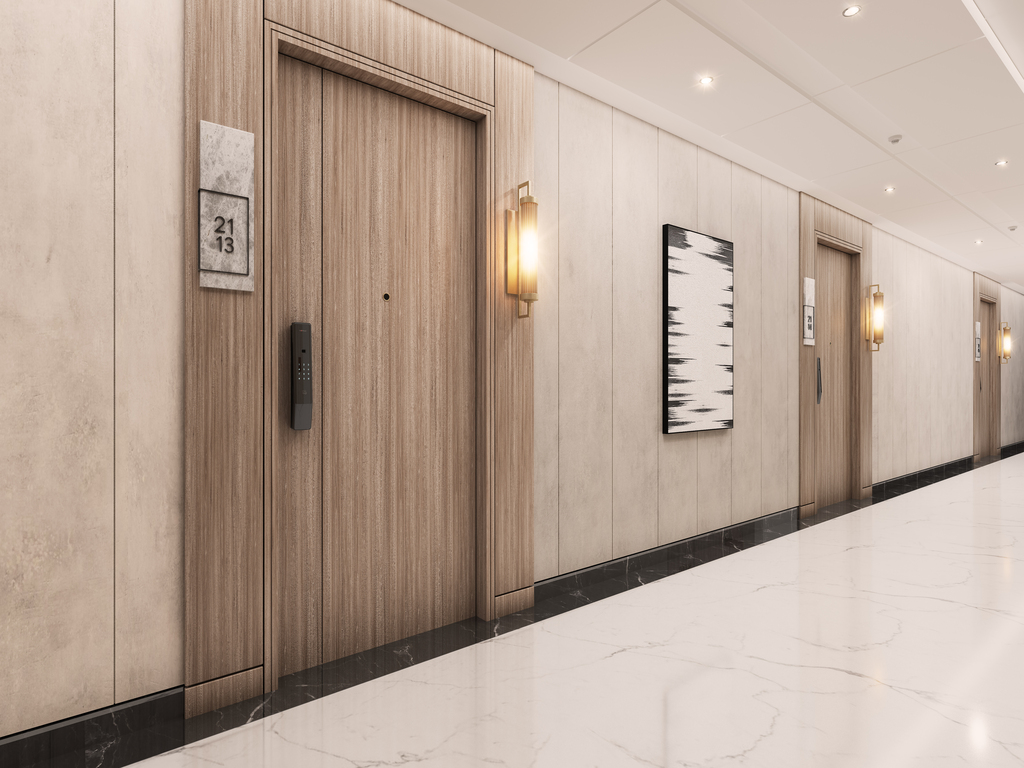 providing a peaceful outdoor space to relax. It features a fully fitted kitchen with built-in appliances