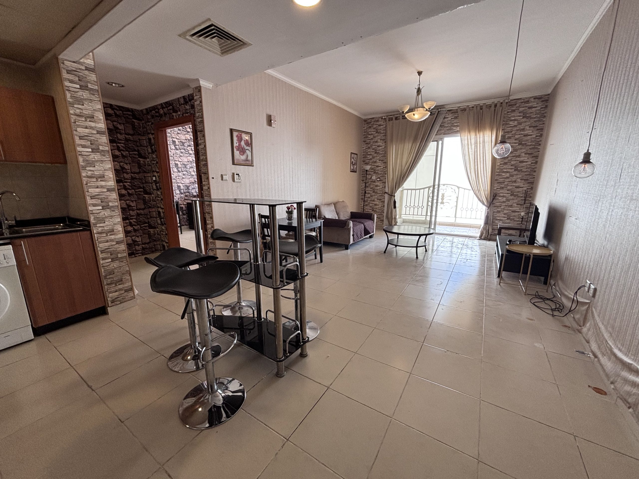 JVC offers a generous 928 sq. ft. layout and is vacant