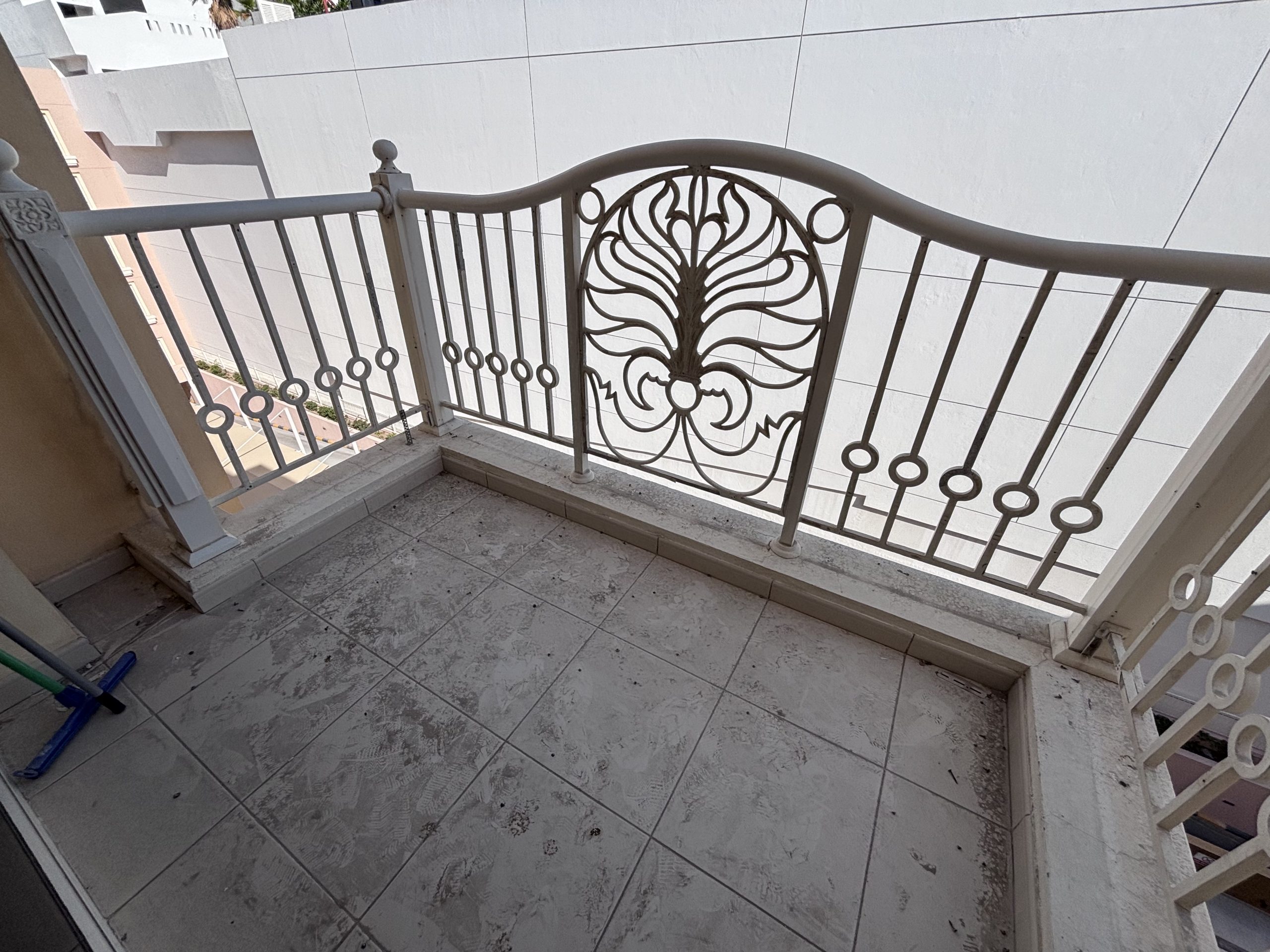 well-lit living and dining area. A guest bathroom adds convenience