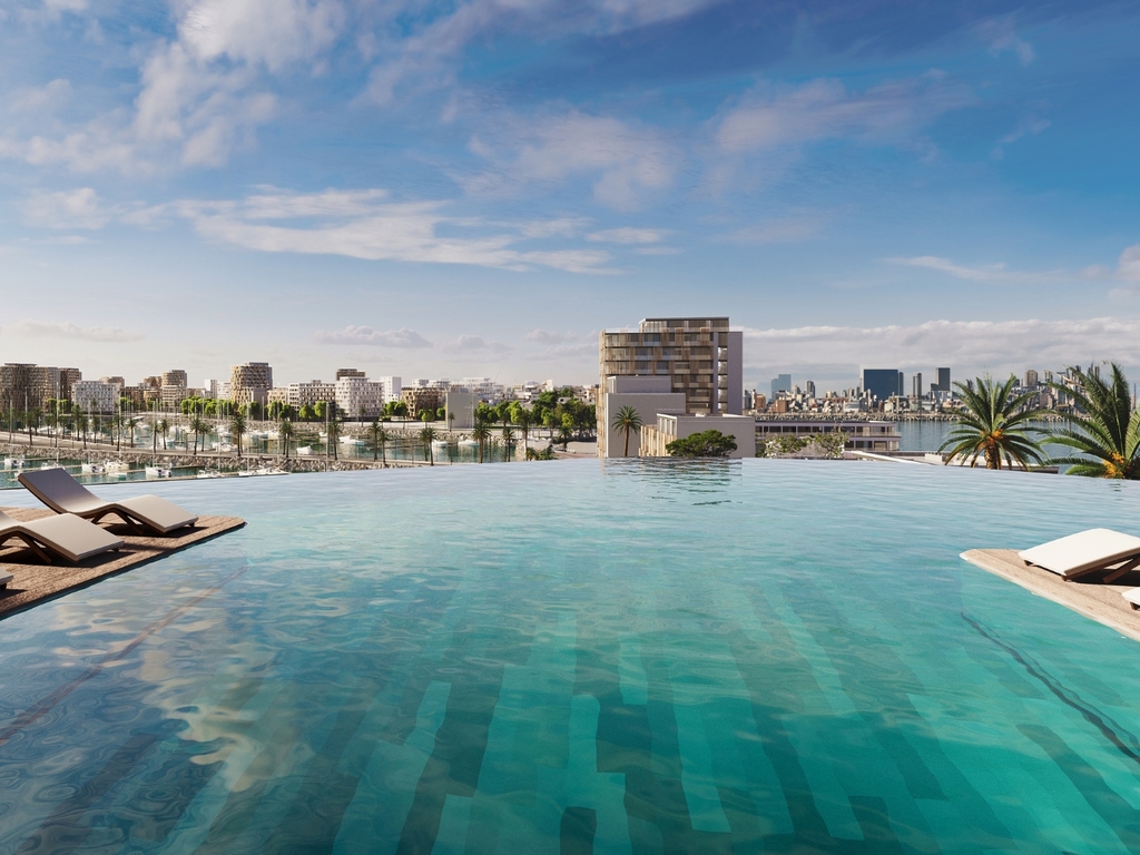 pool deck