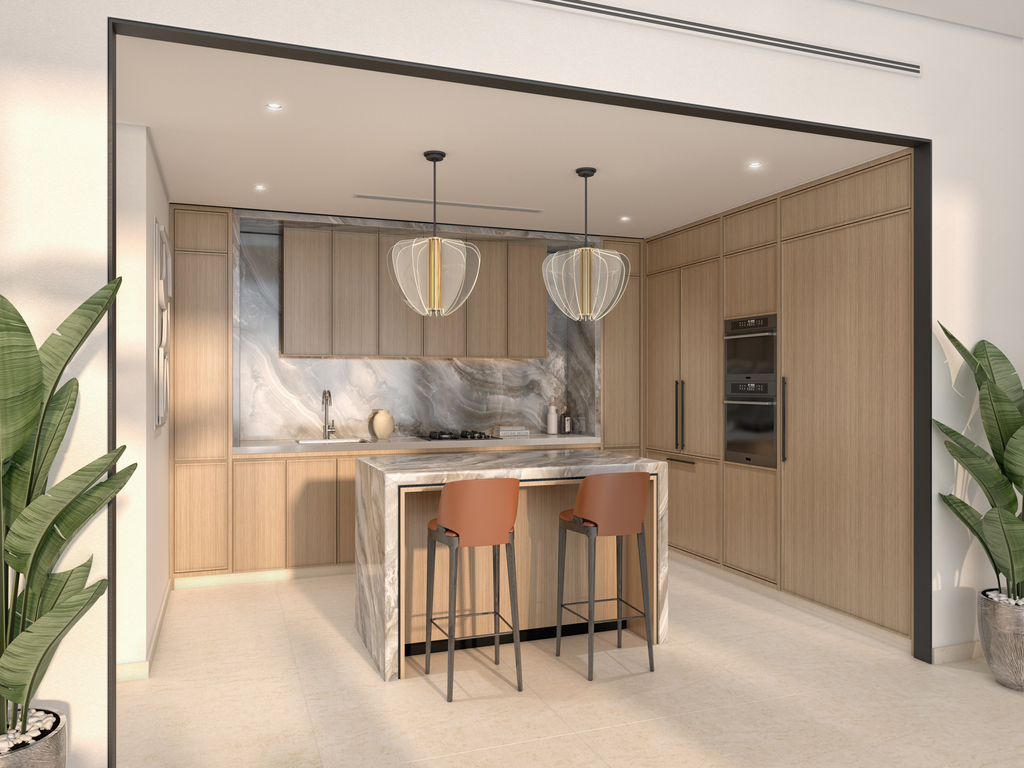 a modern bathroom